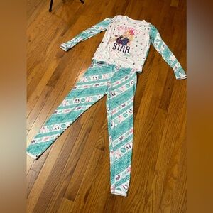 Girls Jojo Siwa 2-Piece Pants Pajama Set - Large
